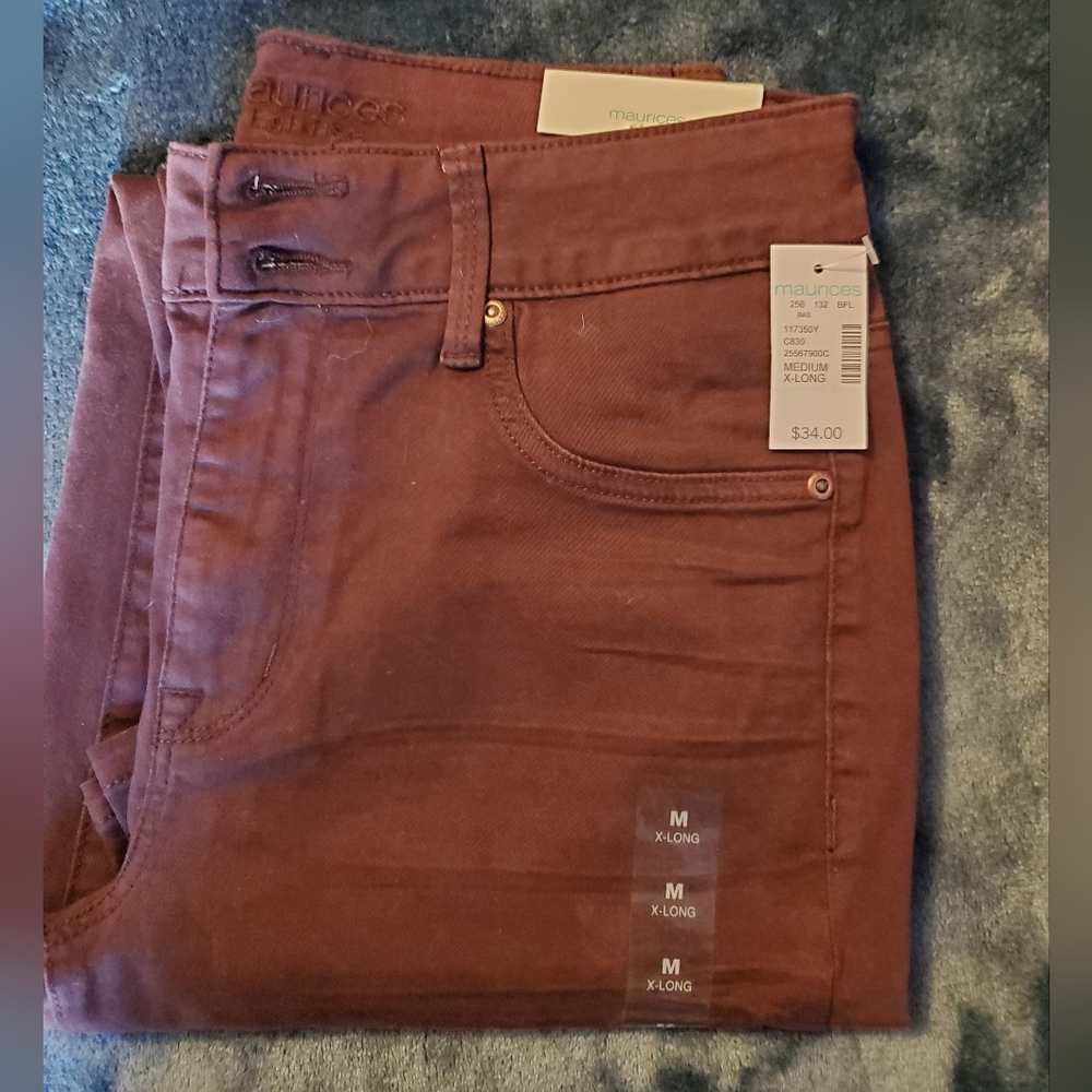 Maroon Jean's, M, Maurices
